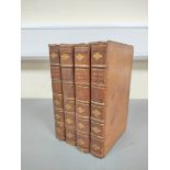 SHERLOCK THOMAS.  Several Discourses Preached at the Temple Church. 4 vols. Calf, some internal