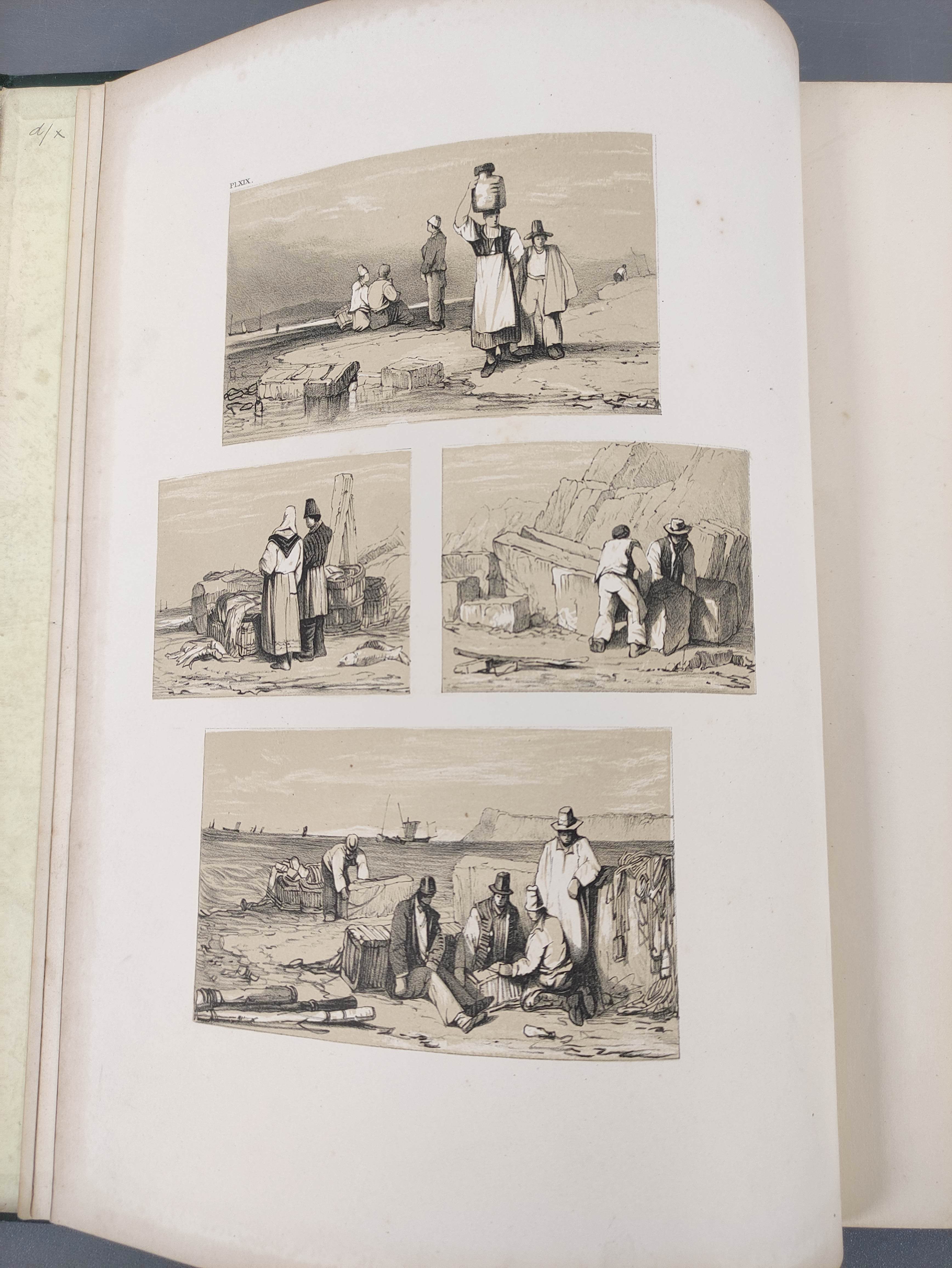 (COLLIER JOHN).  Tim Bobbin's Human Passions Delineated. Eng. frontis, title & 44 illus. Folio. - Image 3 of 13