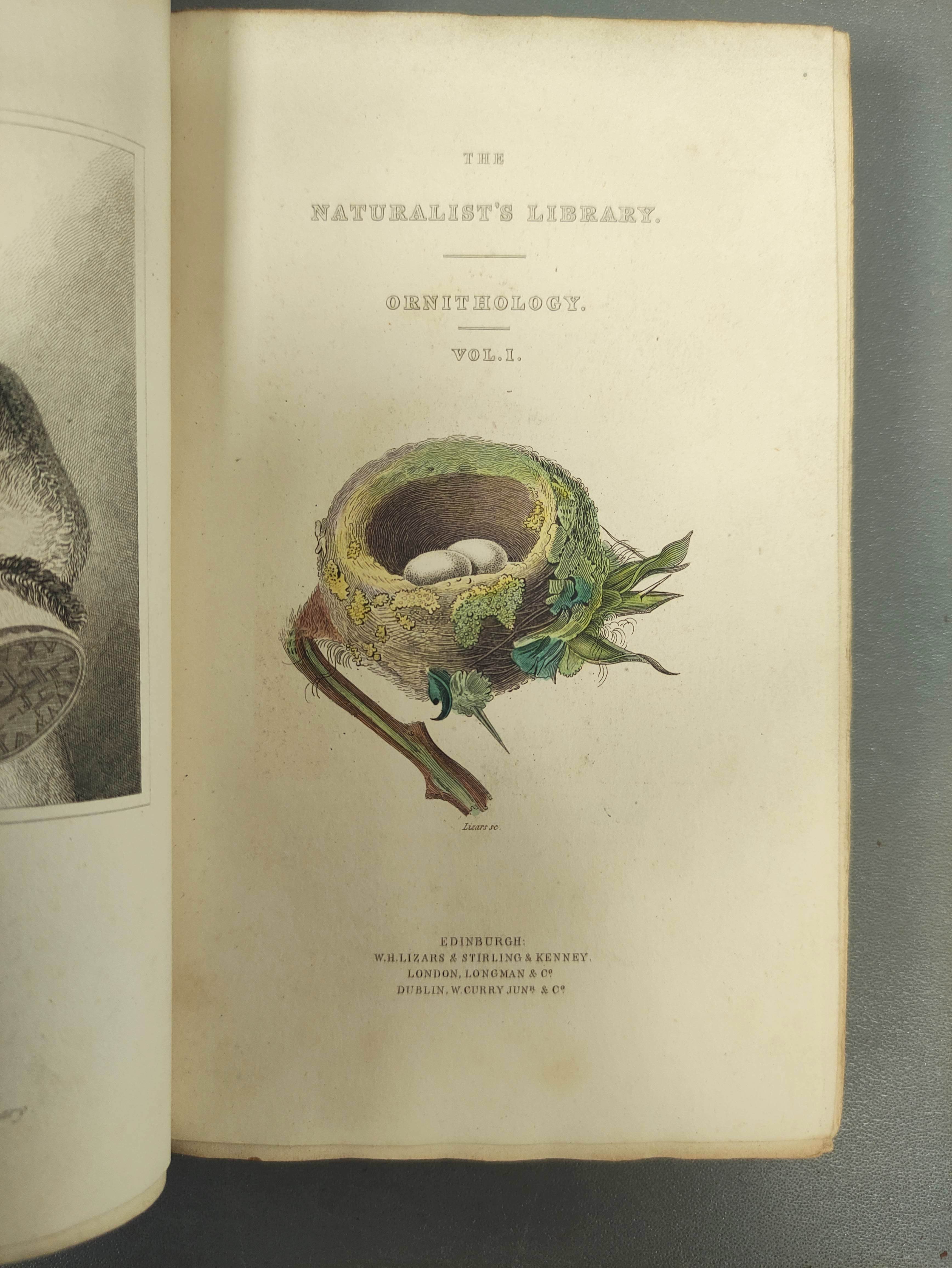 JARDINE SIR WILLIAM.  The Naturalist's Library. Ornithology vols. 1 & 2 re. Humming Birds. Eng. - Image 3 of 16