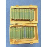 HUDSON W. H.  The Collected Works. Ltd. ed. 885. The set of 24 vols. Frontis. Orig. green cloth with