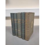 LEHMANN C. G.  Physiological Chemistry. 3 vols. Orig. green cloth. Cavendish Society, 1851-1854;