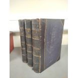 WYLDE JAMES.  The Circle of the Sciences. 3 vols. Eng. plates & text illus. Quarto. Dark half