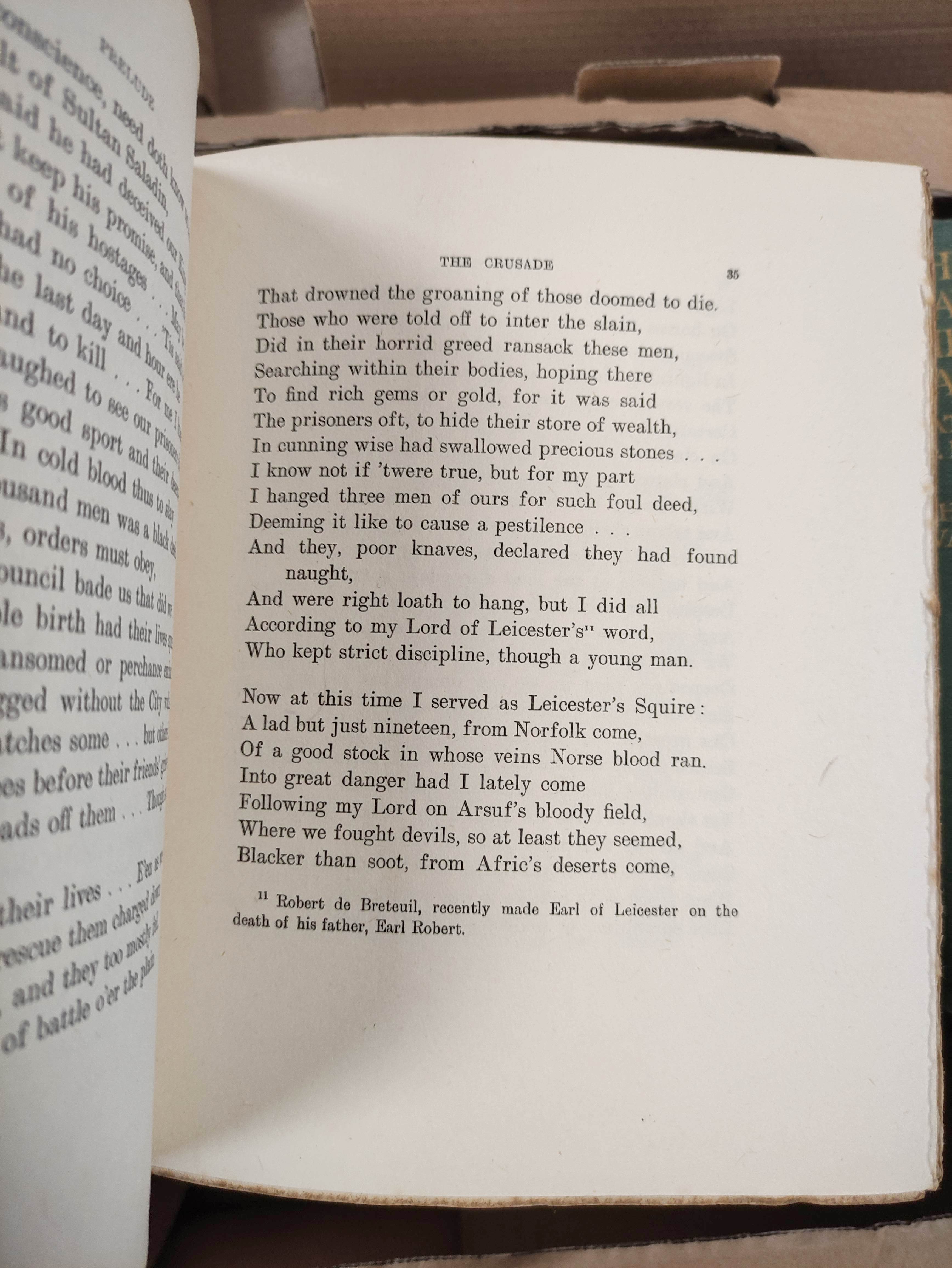 BUCK KATHERINE M.  The Wayland-Dietrich Saga, Part 1, The Song of Wayland. 8 vols. plus index vol. - Image 10 of 11