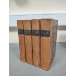 The Tatler.  4 vols. Eng. title vignettes. Rebacked old calf. 1789.