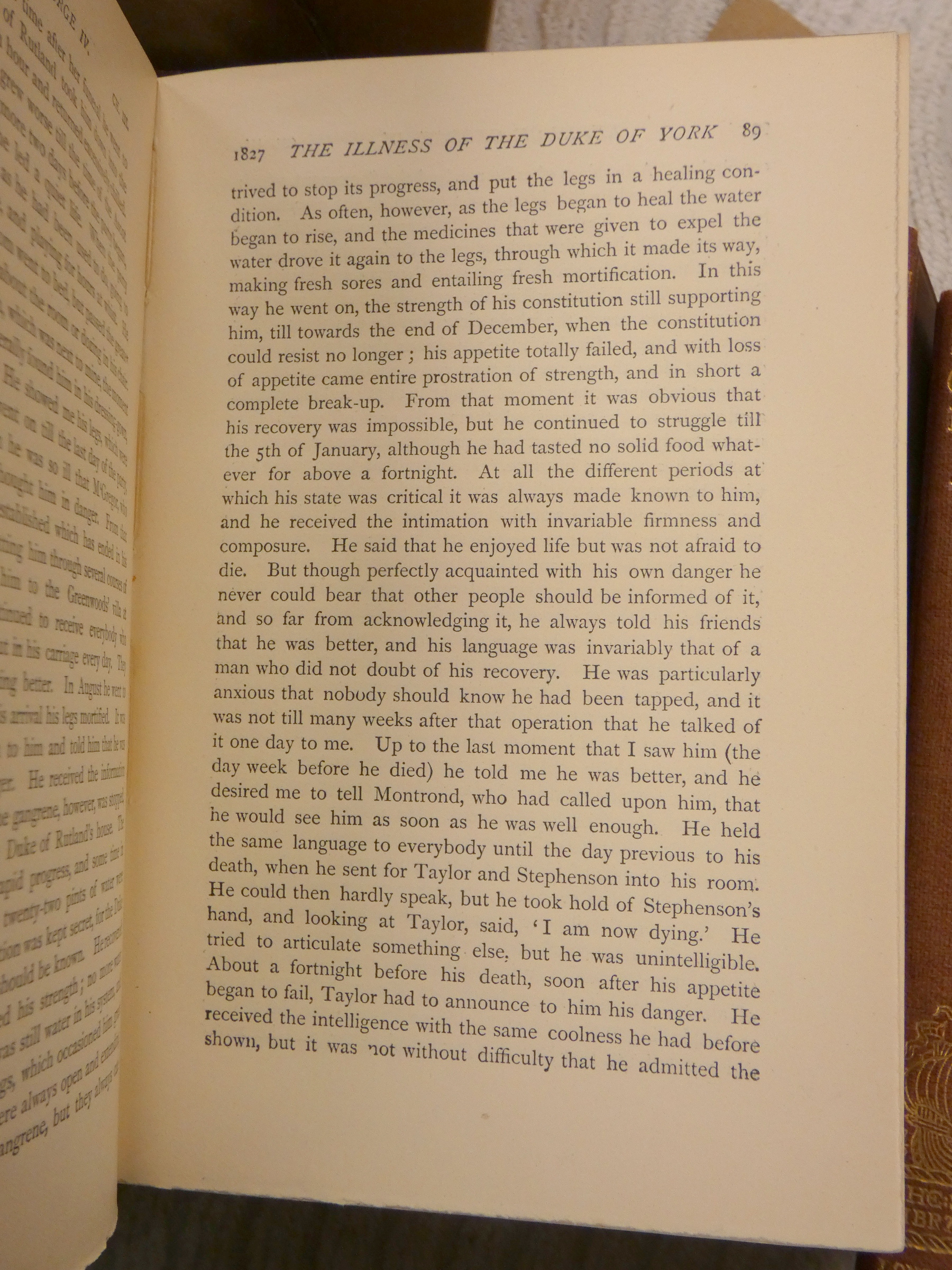 GREVILLE C. C. F.  The Greville Memoirs, ed. by Henry Reeve. 8 vols. Port. frontis, Orig. maroon - Image 6 of 7