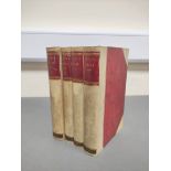 TWISS TRAVERS (Ed).  T. Livii Patavini, Historiarum Libri. 4 vols. Half vellum. Oxford, 1841.