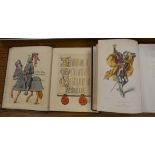 DAY C. A. & DINES J. B.  Illustrations of Medieval Costume in England. Hand col. eng. frontis, title