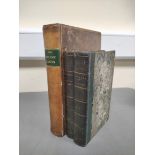 (DARWIN ERASMUS).  The Botanic Garden, A Poem. 2 vols. Eng. frontis & plates. Qtr. green morocco,