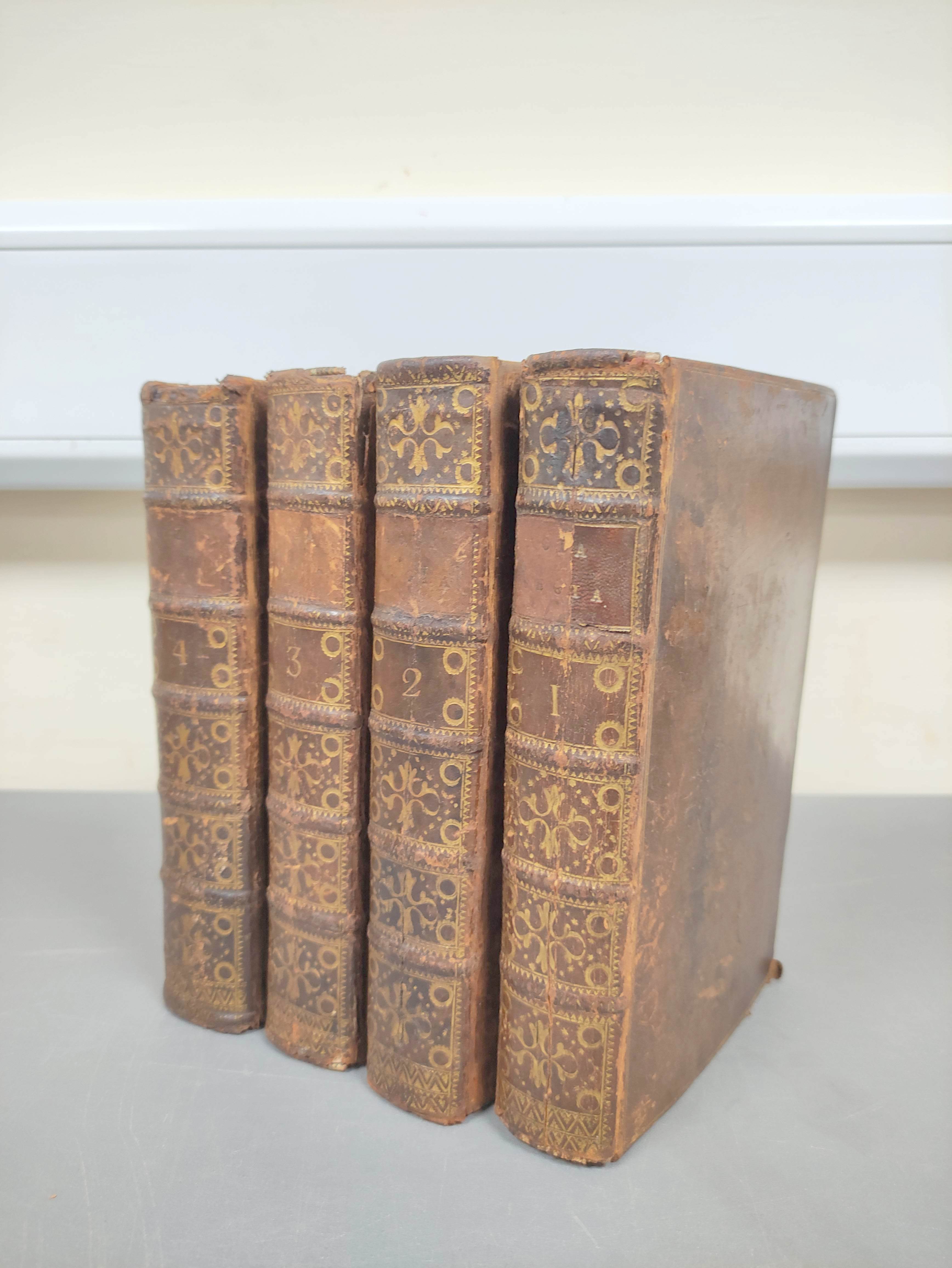 RAPIN M.  Acta Regia or An Historical Account in Order of Time. 4 vols. Eng. plates. Old calf,