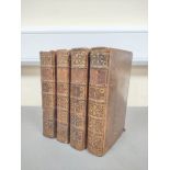 RAPIN M.  Acta Regia or An Historical Account in Order of Time. 4 vols. Eng. plates. Old calf,