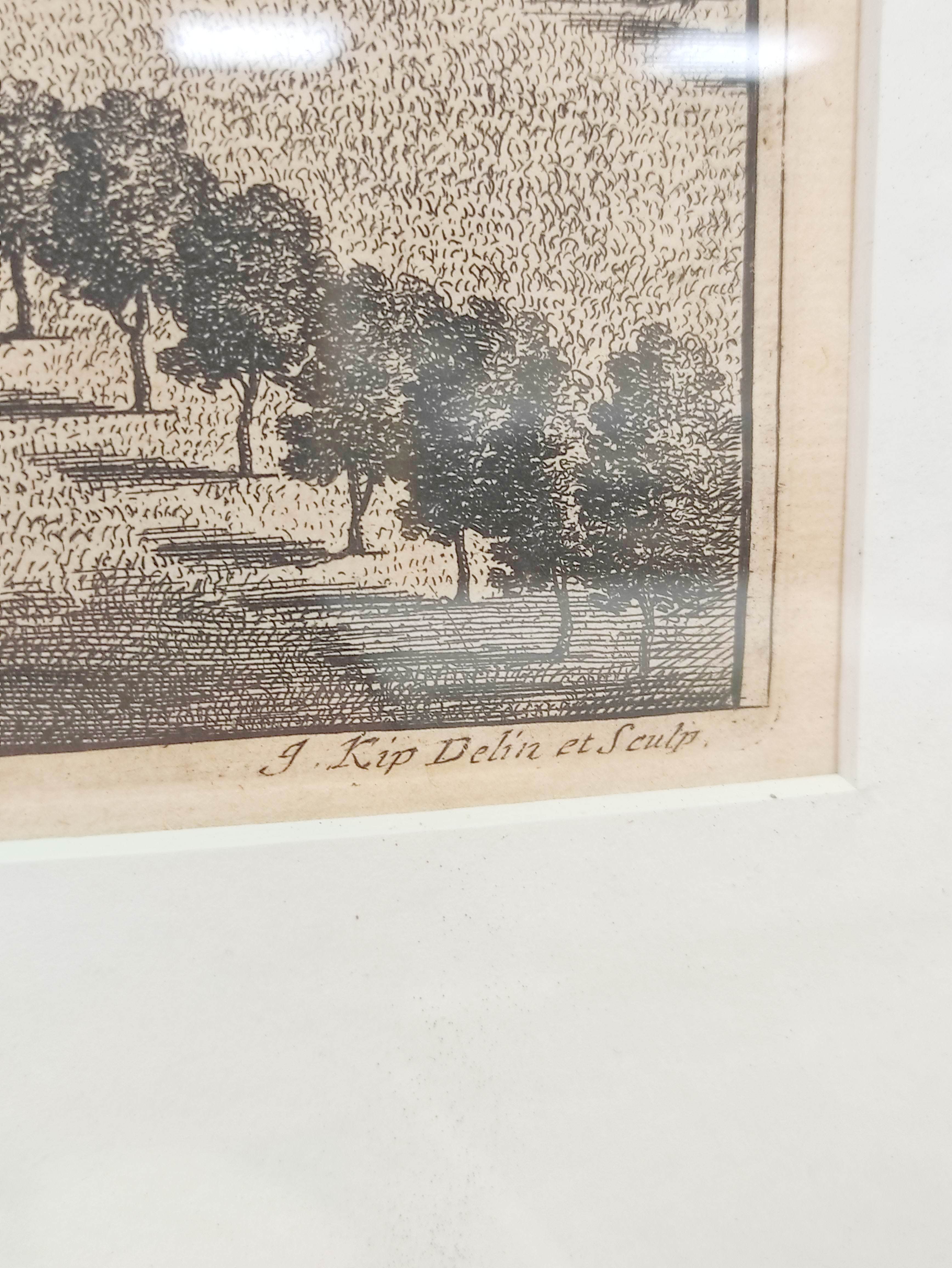 KIP JOHANNES.  Alveston, The Seat of Edward Hill Esquire. Good 18th cent. engraving, 36cm x 45cm, - Image 5 of 6