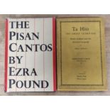 POUND EZRA.  The Pisan Cantos. Orig. dark cloth in good d.w. 1st UK ed., Faber, 1949; also Ezra