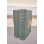LYELL SIR CHARLES.  Principles of Geology. 2 vols. Many illus. Orig. green cloth gilt, some