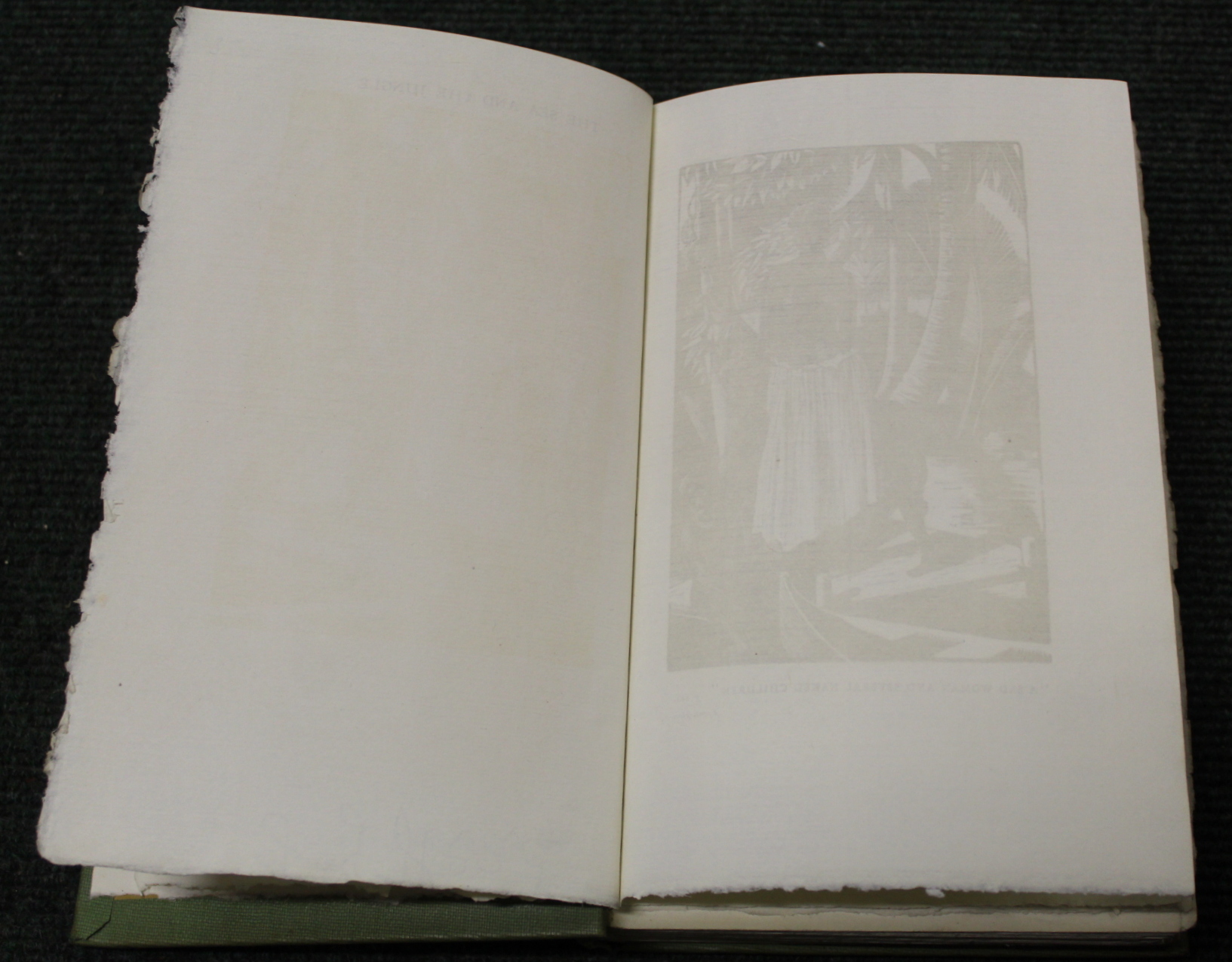 TOMLINSON H. M.  The Sea & the Jungle. Signed ltd. ed. 495/515. Woodcut illus. by Clare Leighton. - Image 15 of 32