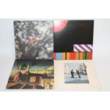 Collection of Pink Floyd records to include Obscured by Clouds, Wish You Were Here, Animals and