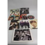 Collection of Beatles memorabilia to include The Beatles Song book, Meet the Beatles Star Special,