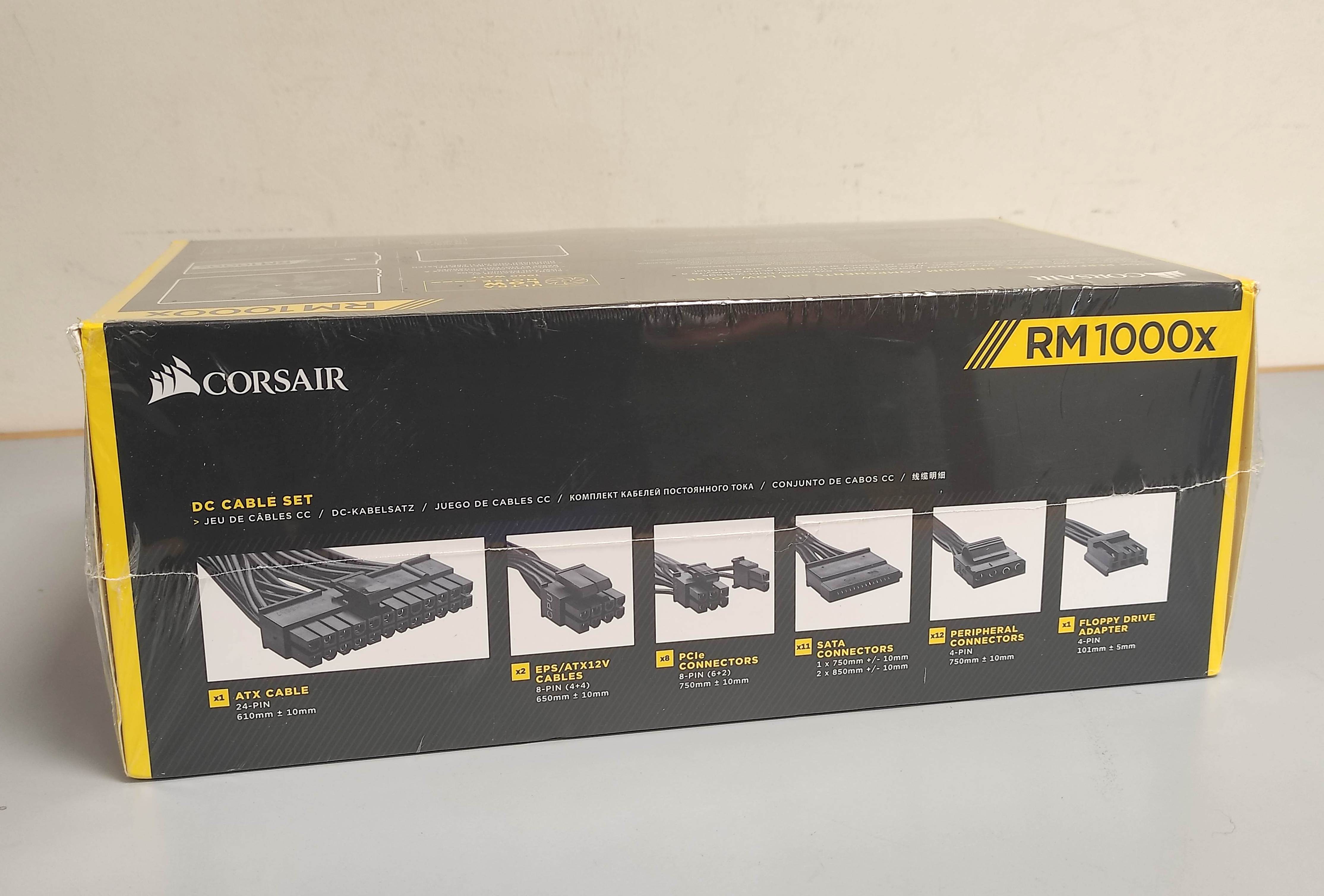 Sealed Corsair RM1000X 1000w power supply unit. - Image 6 of 6