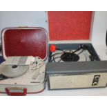 Suitcase style record player Solid State and another smaller Fidelity (2)