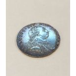 Great Britain. George III silver 1787 sixpence. Semee of hearts variant. Uncirculated condition,