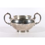 Victorian silver twin handled porringer type bowl by Edward, John & William Barnard, London, 1850,
