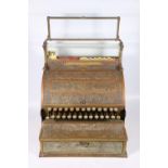 The National Cash Register Company of Dayton Ohio United States cash register, 42cm long.