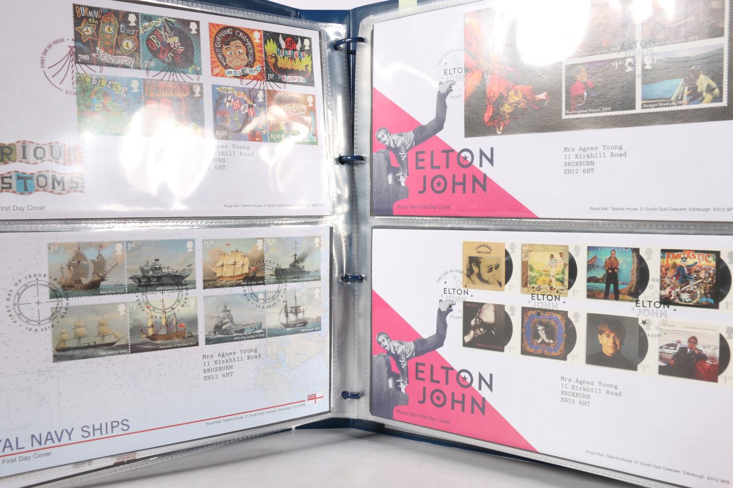 Large collection of approximately 560 first day covers held across 8 albums spanning 1965-2022 - Image 2 of 7