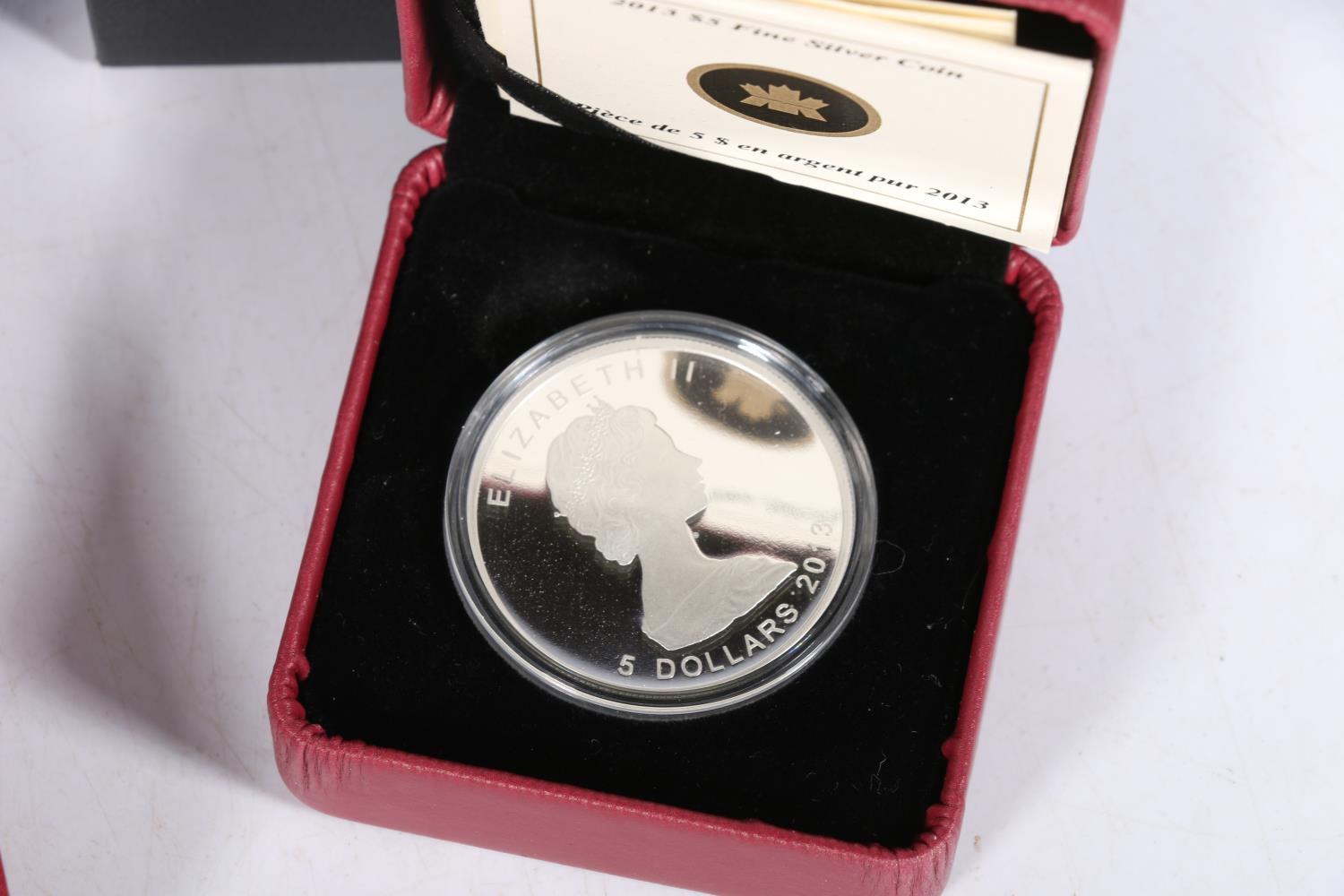 CANADA Elizabeth II silver proof twenty dollars $20 2019 Murano Poppy Coin [999 31.39g 38mm 6, - Image 4 of 4