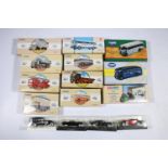 Eleven Corgi Classic Commercials diecast model vehicles to include 97913 Scammel Scarab Railfreight,