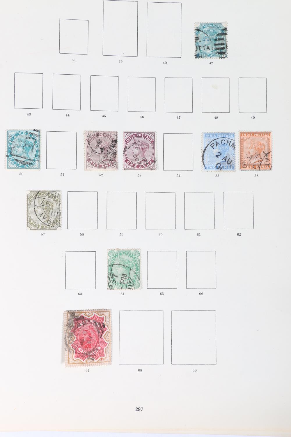 GB stamp collection from QV 1840 onwards to include QV 1d penny black, embossed issues 1s green SG54 - Image 12 of 18