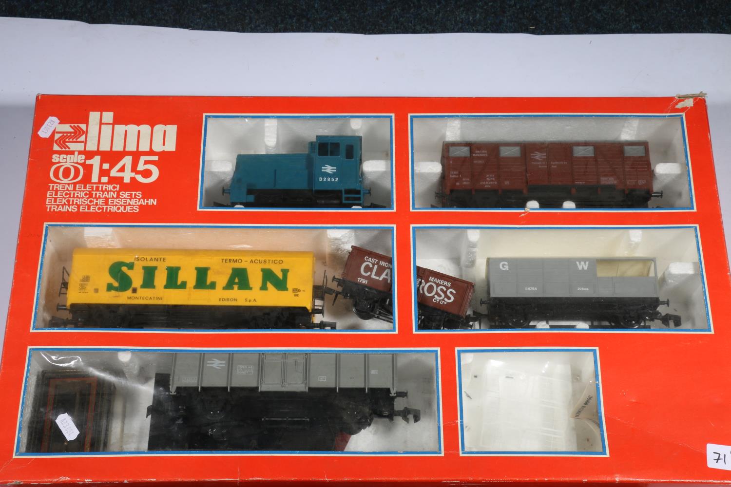 Lima 1:45 scale model railways including a 0103P boxed goods set with 0-4-0 shunter D2852, Sillan - Image 2 of 3