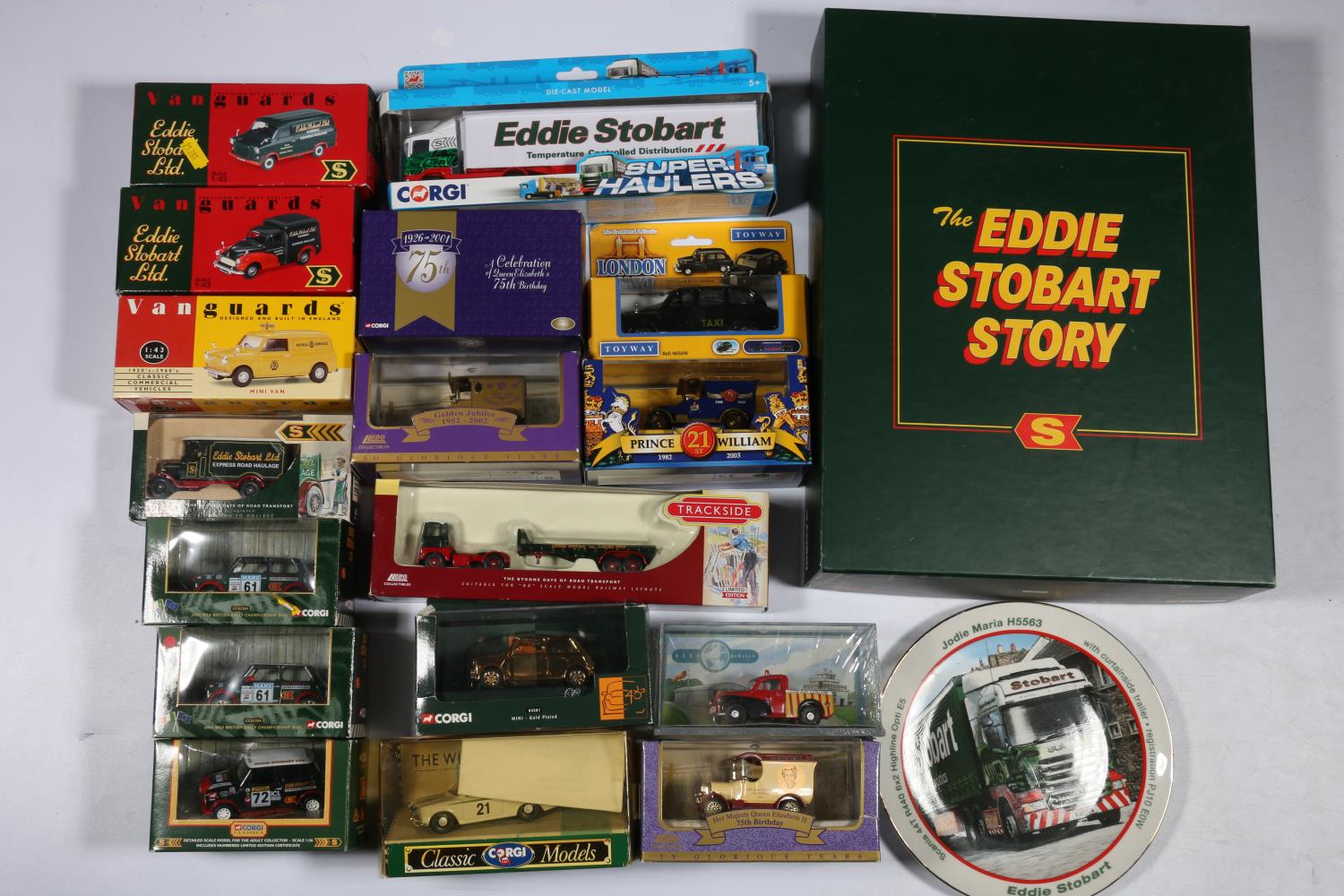 Corgi Toys diecast models to include CC86610 The Eddie Stobart Story gift set, 04501 Mini gold