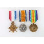 Medals of 11790 Lance Corporal George Johnston of the 6th Battalion Gordon Highlanders comprising