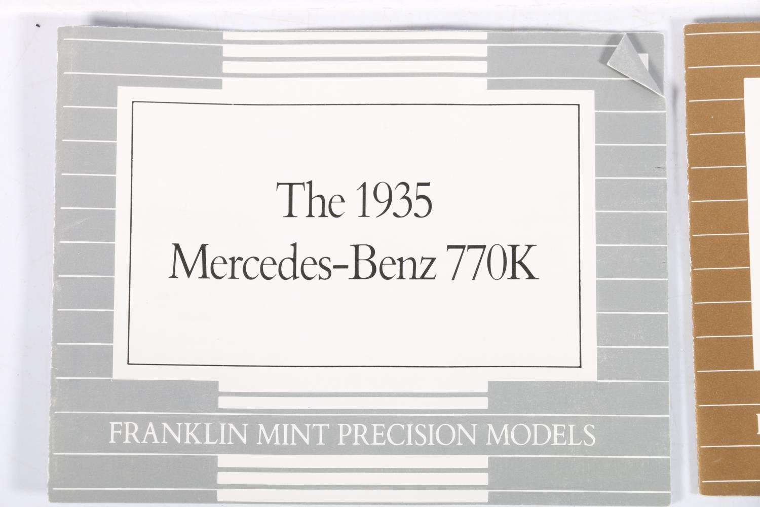 Five Franklin Mint Precision Models 1:24 scale diecast model vehicles to include The 1933 Duesenberg - Image 6 of 6