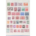 Stamp collection held within three albums, predominantly 20th century used including GB, INDIA, USA,