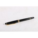 Montblanc Meisterstuck fountain pen with 14ct gold nib.