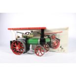 Malins (Engineers) Ltd, Mamod TE1a Steam Tractor live steam traction engine, boxed with internal