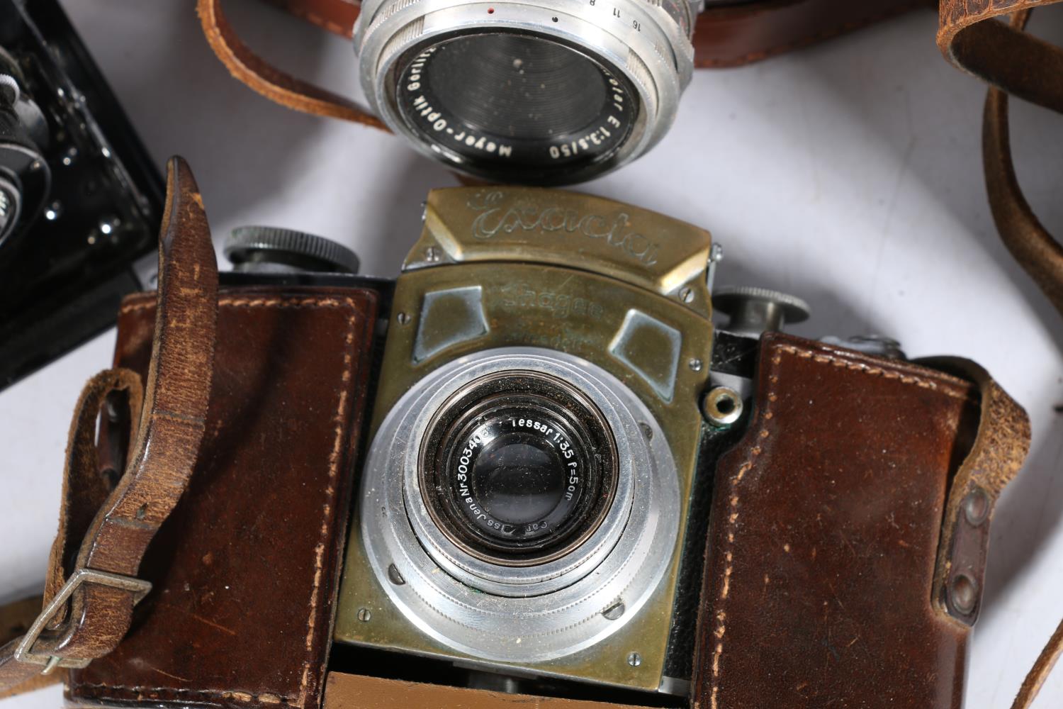 Zeiss Ikon Super Ikonta SLR single lens reflex camera with Carl Zeiss Jena #1413844 Tessae 1:2.8 f= - Image 2 of 5