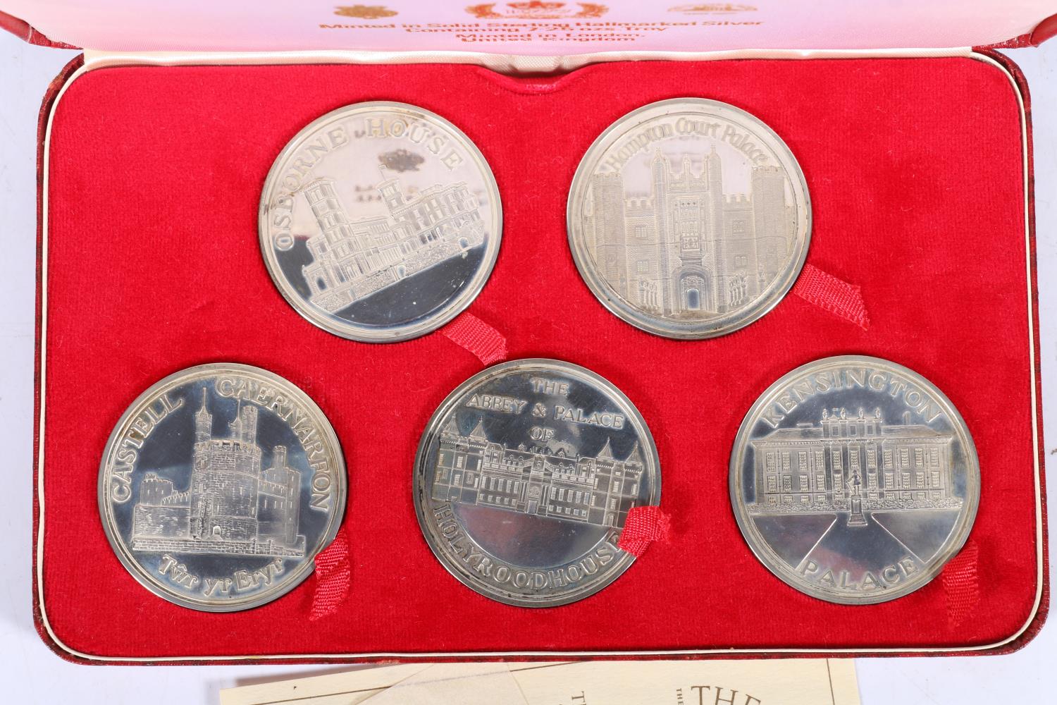 The Tower Mint 'The Department of the Environment Proof Sterling Silver Jubilee Medallion Set' - Image 2 of 2