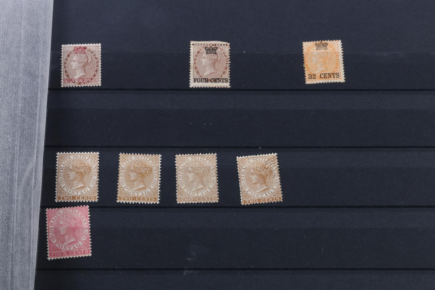 Stamp collection held in stockbooks to include HONG KONG QV 2c carmine with Jubilee overprint - Image 3 of 12