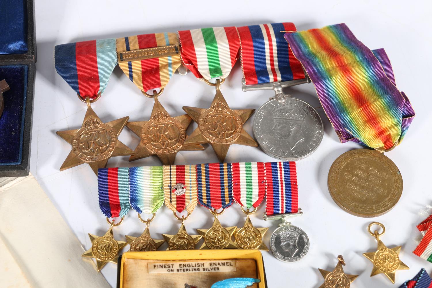 Medals of 2014 Private J Tait of the Royal Scots comprising British WWI war medal, Victory medal and - Image 3 of 5