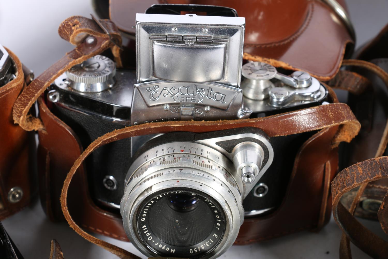 Zeiss Ikon Super Ikonta SLR single lens reflex camera with Carl Zeiss Jena #1413844 Tessae 1:2.8 f= - Image 4 of 5