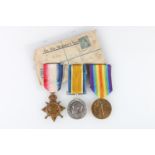 Medals of 11973 Serjeant John Niven of A Company 2nd Battalion Royal Scots Fusiliers comprising