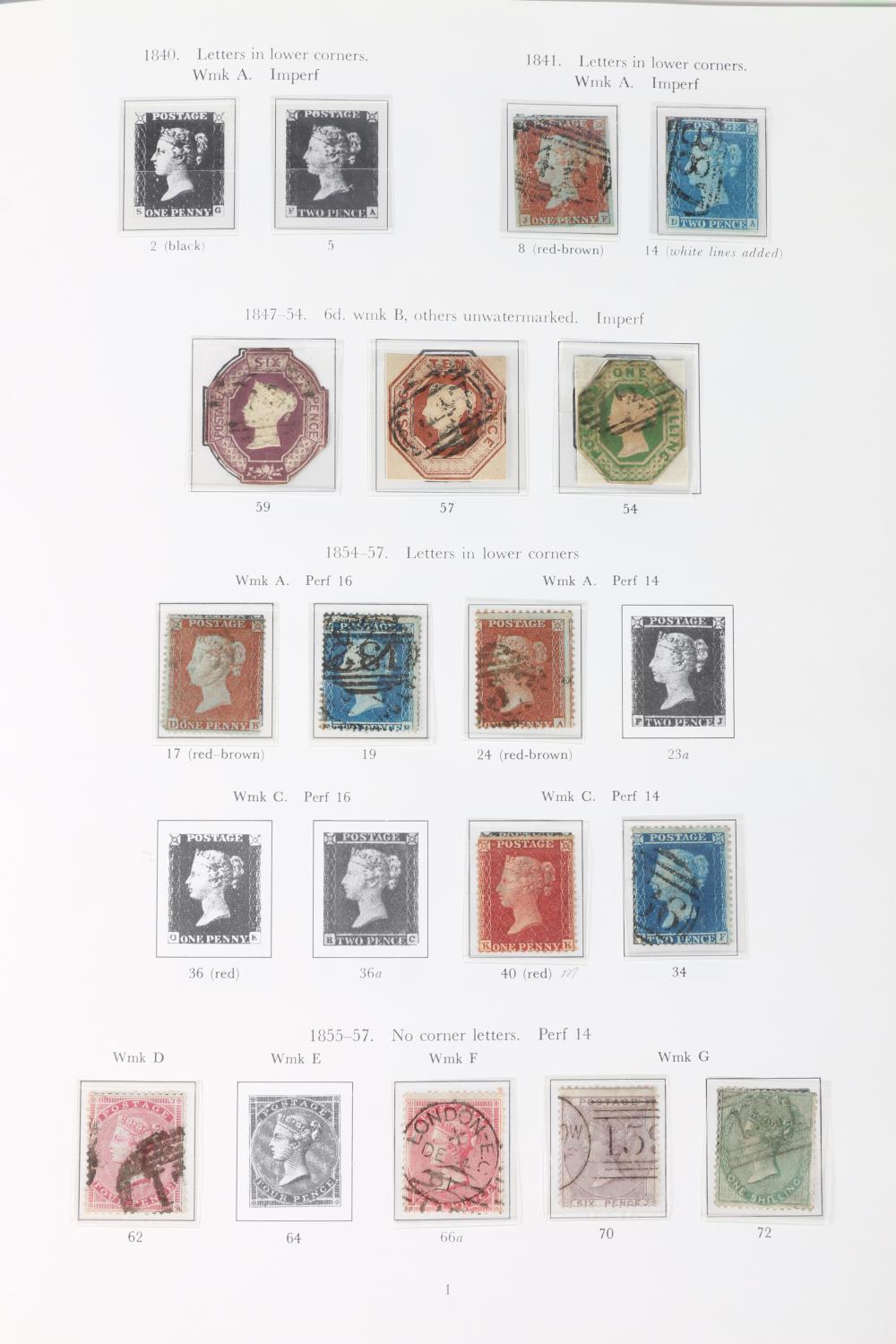 GB collection in Stanley Gibbons ring binder album with stamps spanning from 1841, to include QV