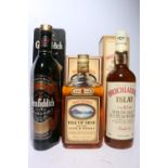 BRUICHLADDICH 10 year old Islay single malt Scotch whisky, old style bottling, 40% abv. 70c,