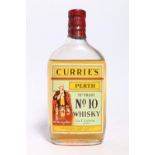 CURRIE'S No10 blended Scotch whisky by J & T Currie of Perth 70° proof, no volume stated but
