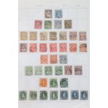 Stamp collection held across numerous albums, mostly Commonwealth 20th century stamps including EAST