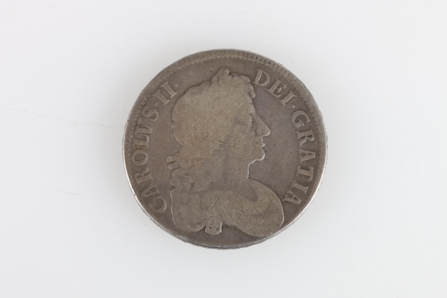 UNITED KINGDOM Charles II (1660-1685) silver crown 1676?, Vesssimo Octavo, S3358. - Image 2 of 2