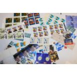 Collection of around 210 GB mint second class stamps including folded booklets, estimated FV~£140.