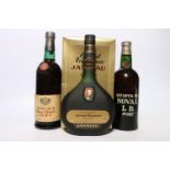 JANNEAU Grand Armagnac VSOP 40% abv. 68cl boxed, TAYLOR'S 4XX DW Vintage Charcter port, no abv. or