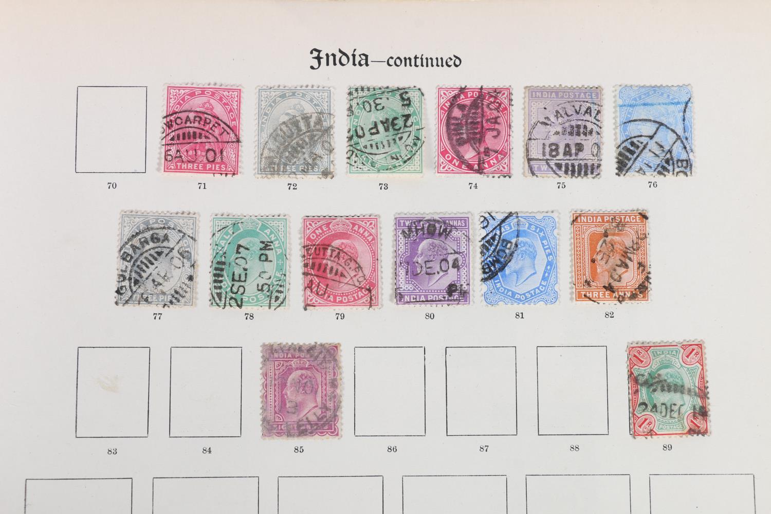 GB stamp collection from QV 1840 onwards to include QV 1d penny black, embossed issues 1s green SG54 - Image 13 of 18